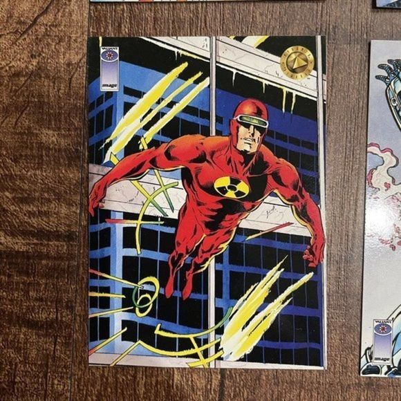 1993 Upper Deck VALIANT ERA Lot of 9 SERIES‎ 1 DEATHMATE COMICS TRADING CARDS - Picture 9 of 11